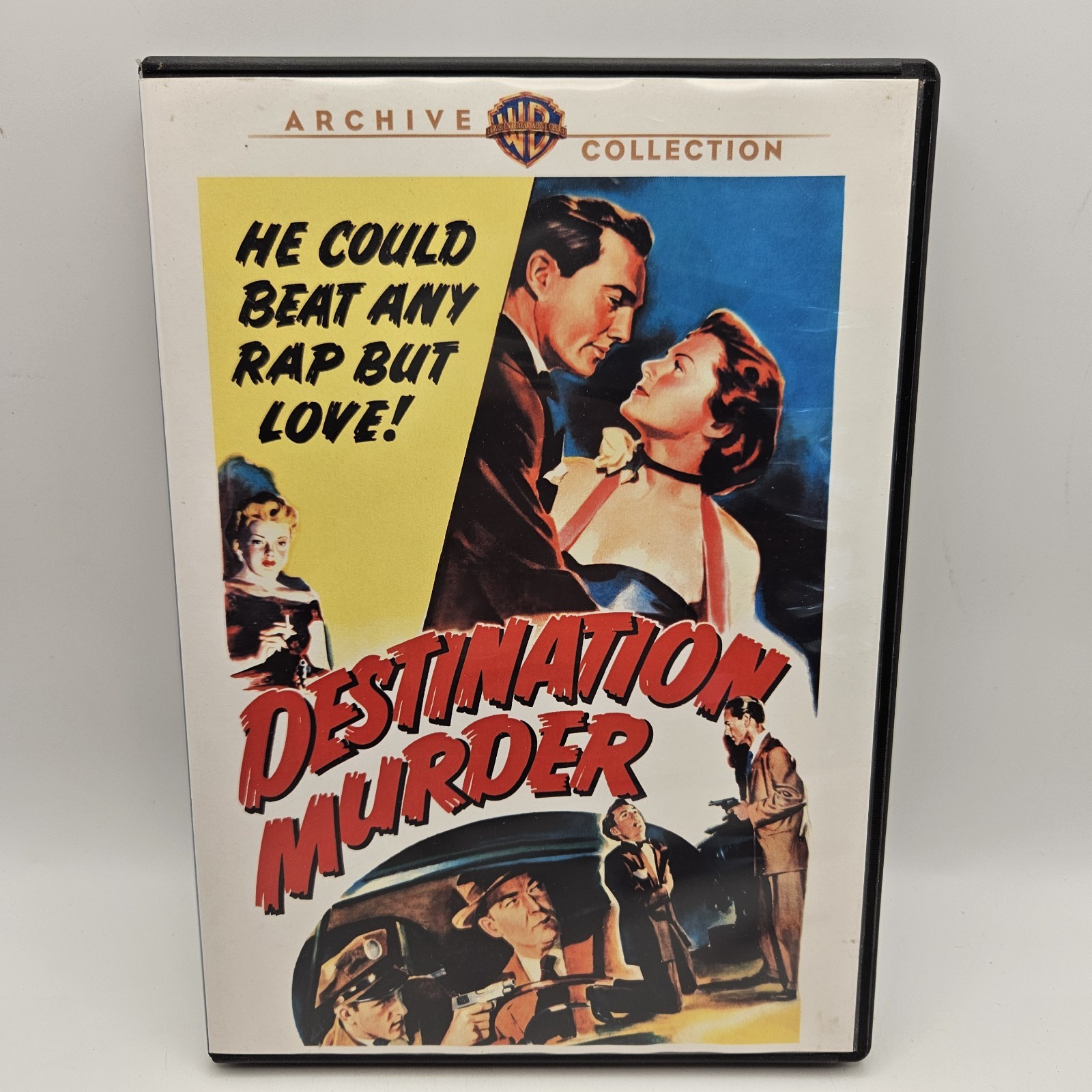 Destination Murder (DVD, 1950) WB Archives, Mint Disc, MOD, Tested And Working