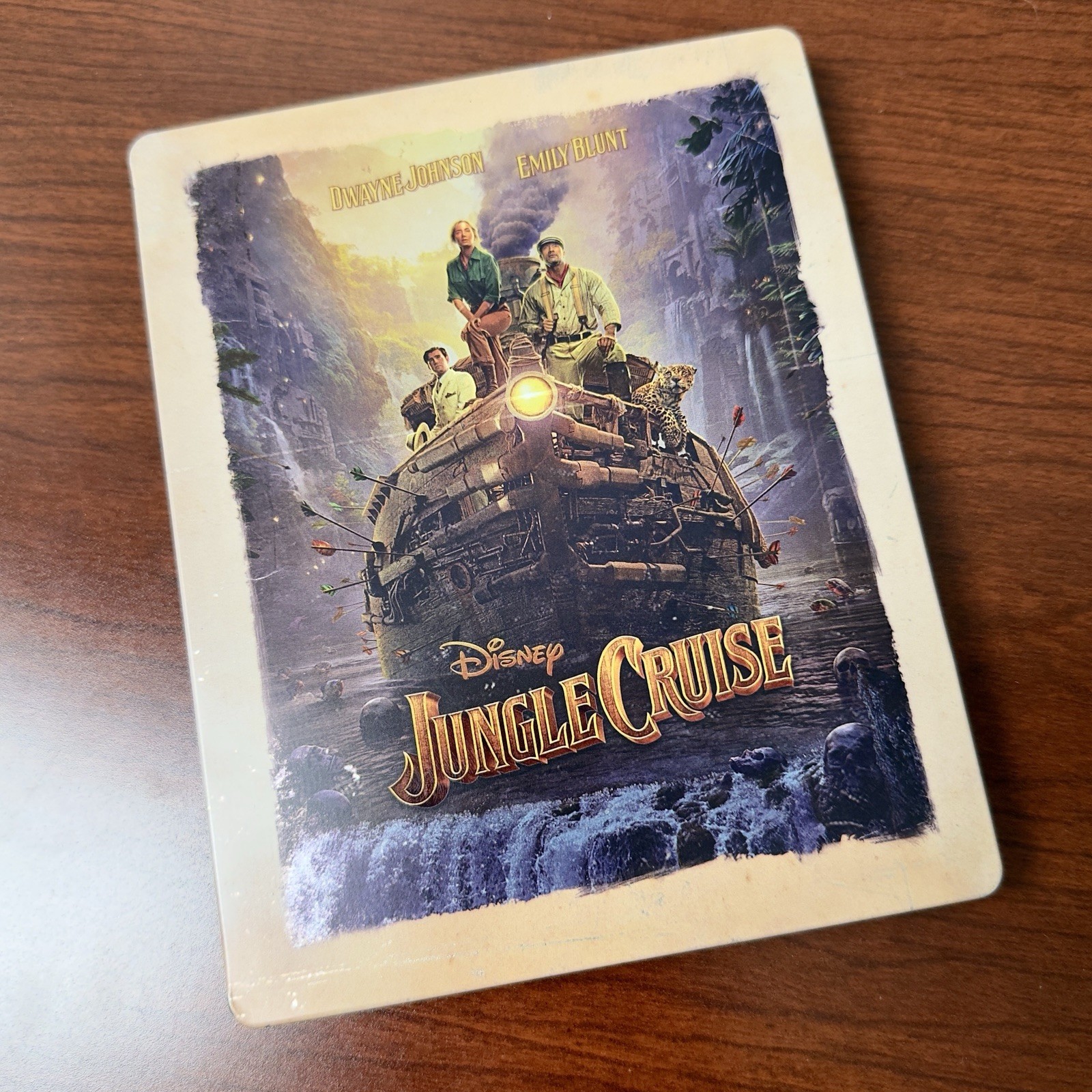 MINT Steelbook Disney’s Jungle Cruise 4K Ultra HD Blu-ray Ships Next Day In Box