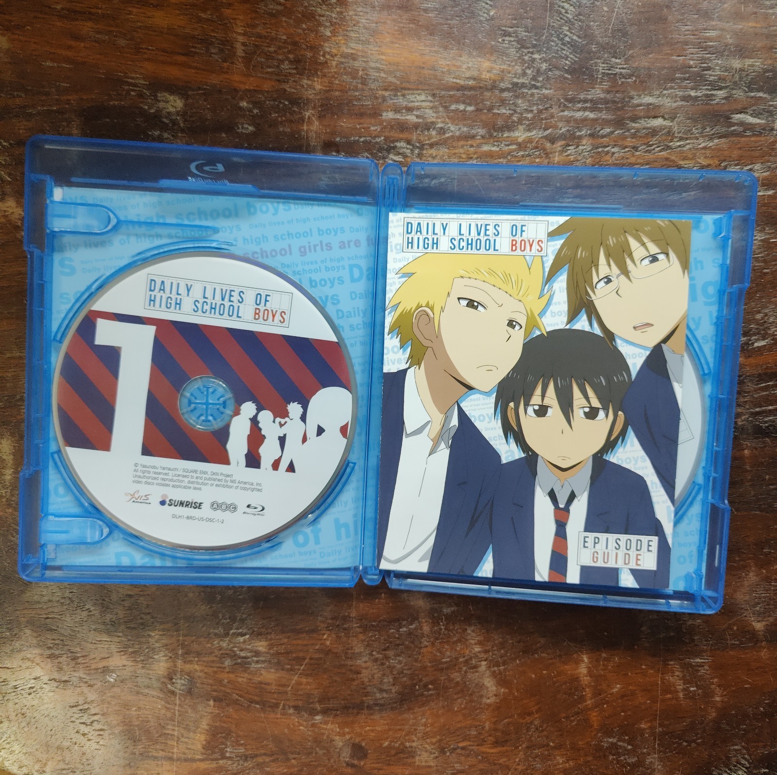 Daily Lives of High School Boys BLURAY Standard Edition