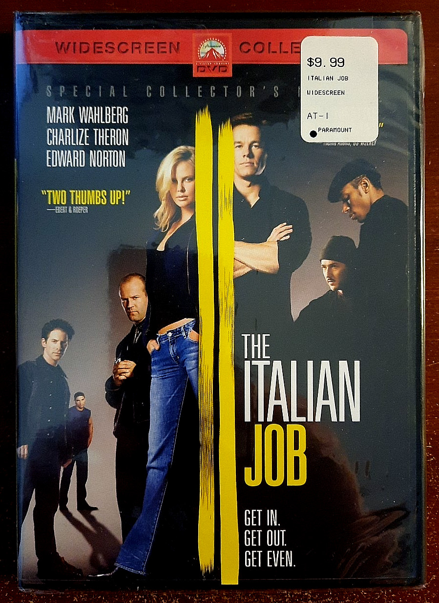 THE ITALIAN JOB SPECIAL COLLECTOR’S EDITION WIDESCREEN DVD BRAND NEW ORIG SEALED