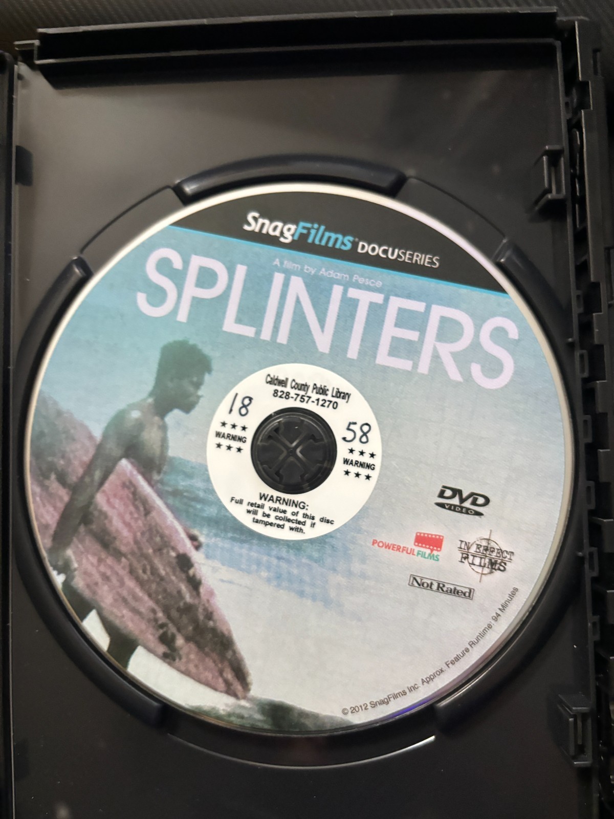 Splinters DVD 2012 Surfing Documentary Papua New Guinea Surf Film Adam Pesce
