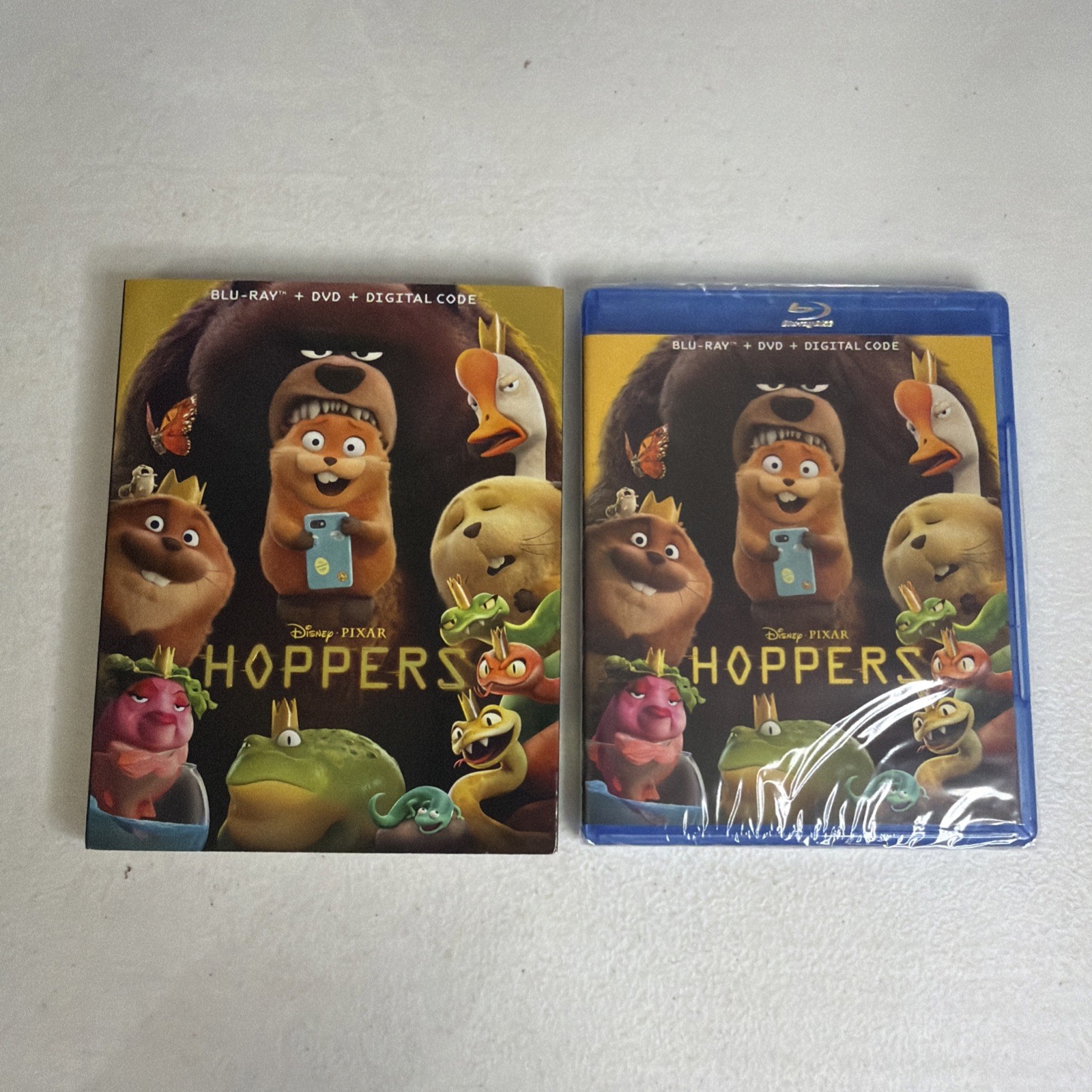 *HOPPERS* DISNEY PIXAR BLU-RAY W/SLIPCOVER NO DIGITAL CODE