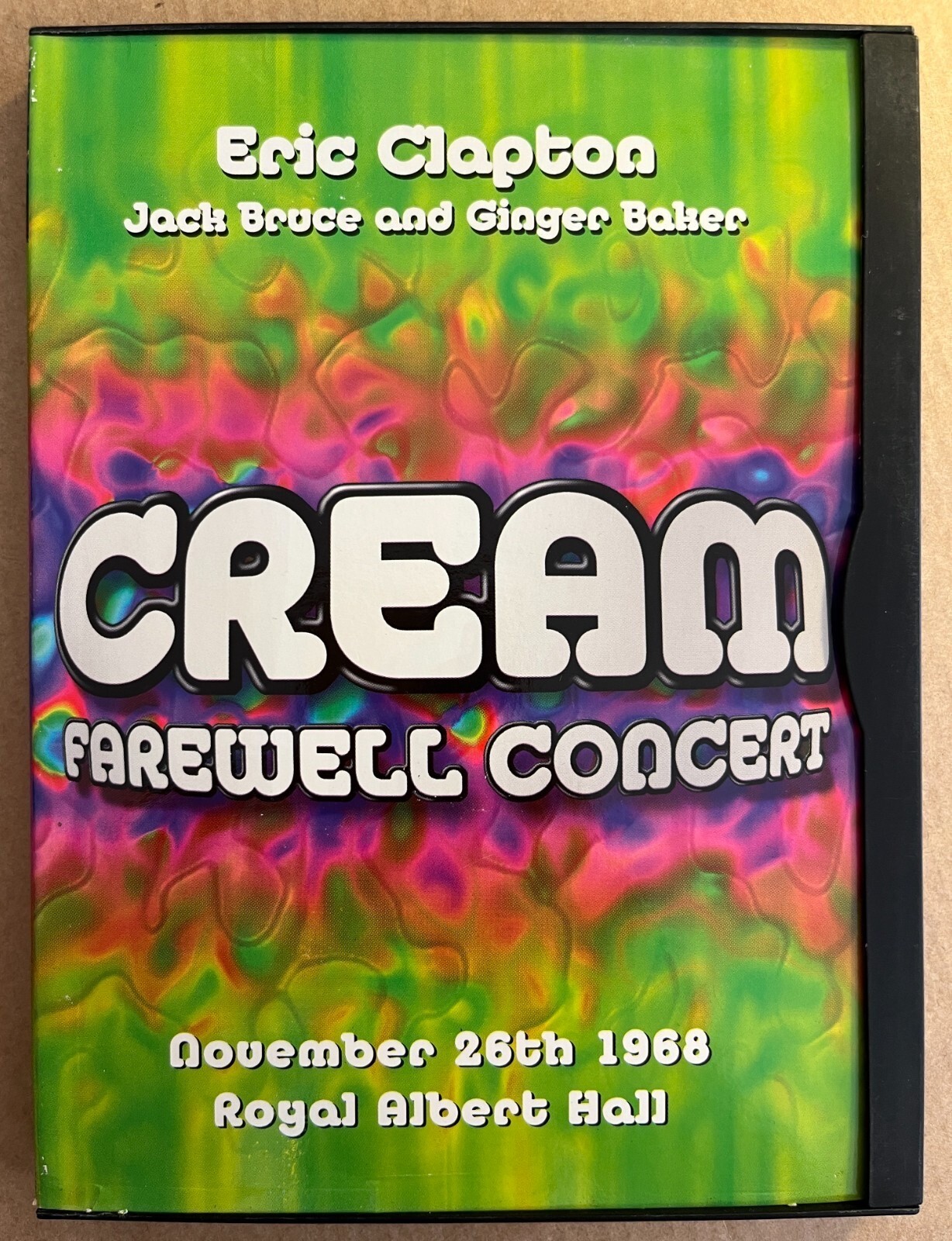 CREAM – Farewell Concert 1968 Live Albert Hall DVD Snapcase Exc Cond! *Region 1*