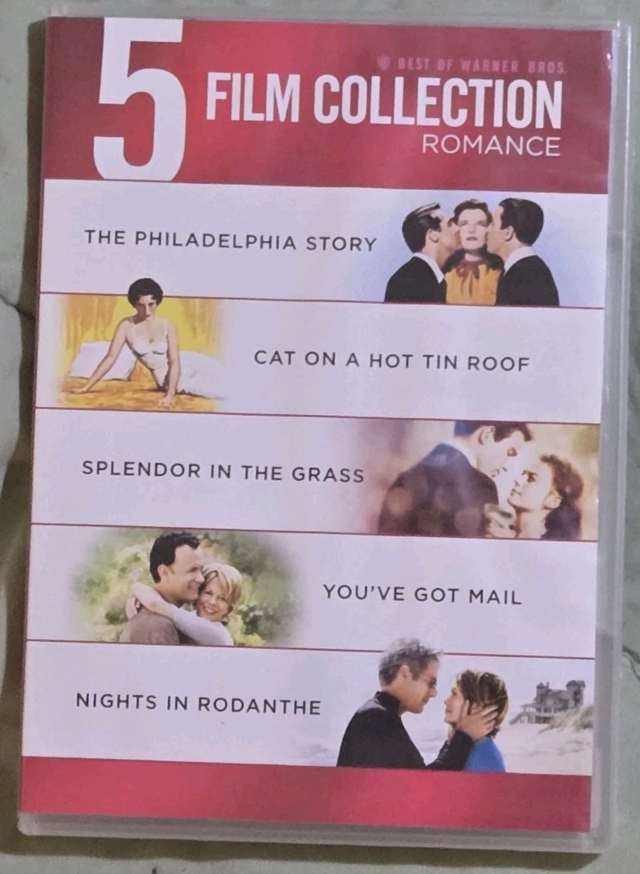 Best of Warner Bros.: 5 Film Collection – Romance DVD (2013) 4-Discs USED Good