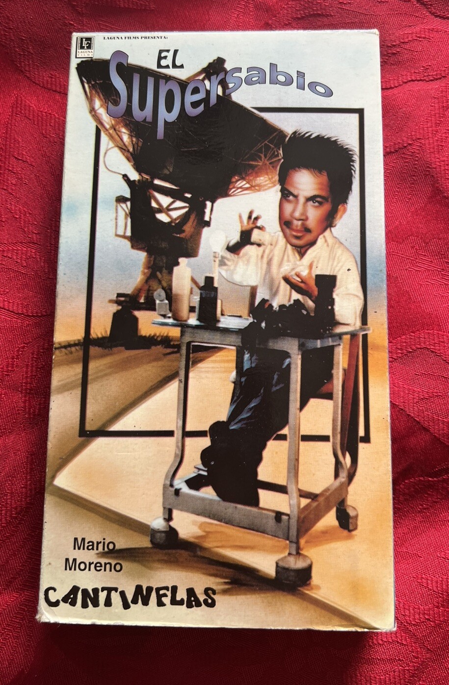 Cantinflas * El Supersabio* Mario Moreno VHS Comedia Mexico