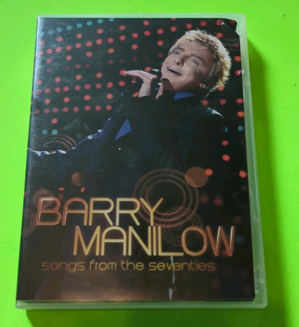 Barry Manilow Songs from the Seventies DVD 2 Discs 2008 Plays As New Quick Ship