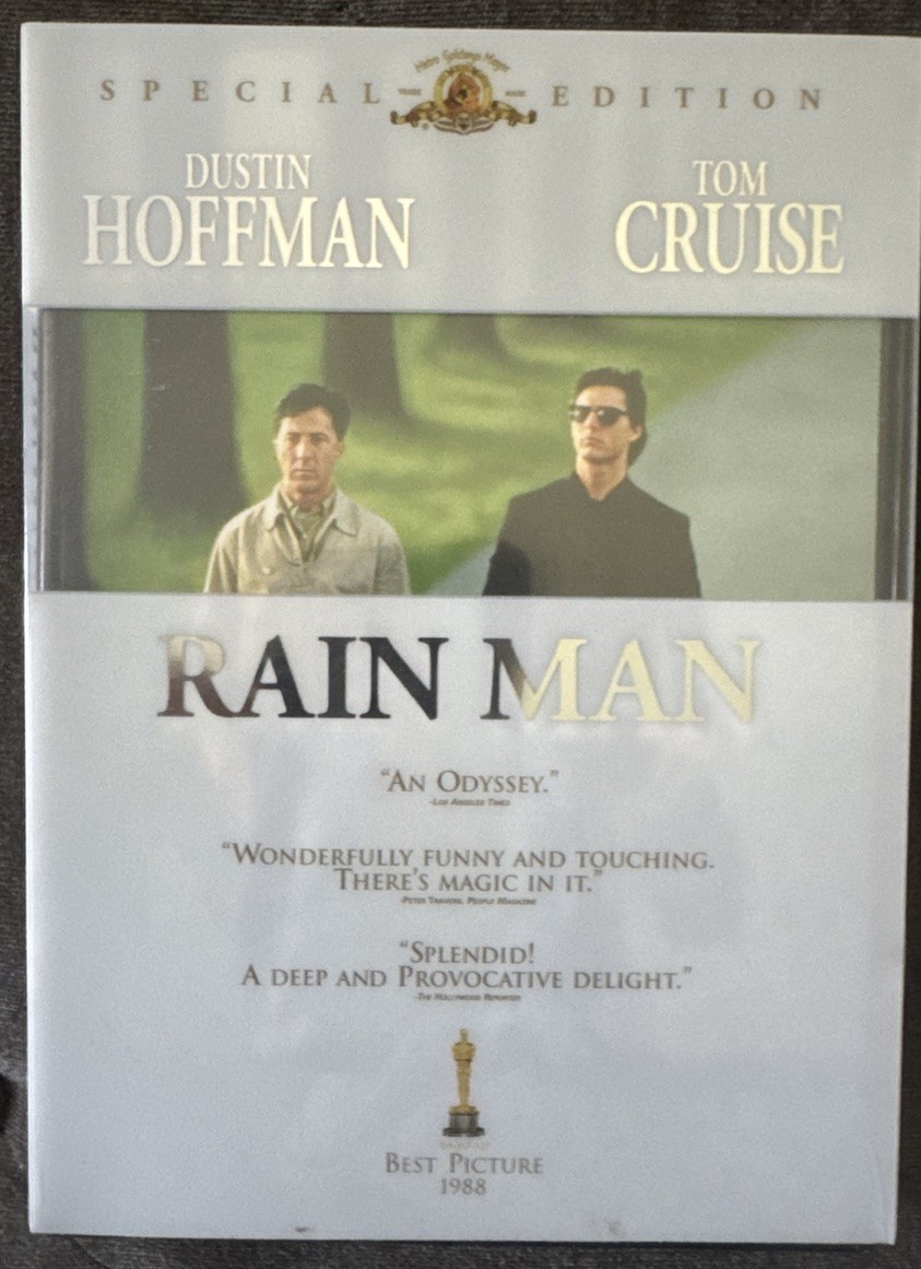 Rain Man DVD USED SE Widescreen, Dolby Digital /Slipcover CRUISE HOFFMAN