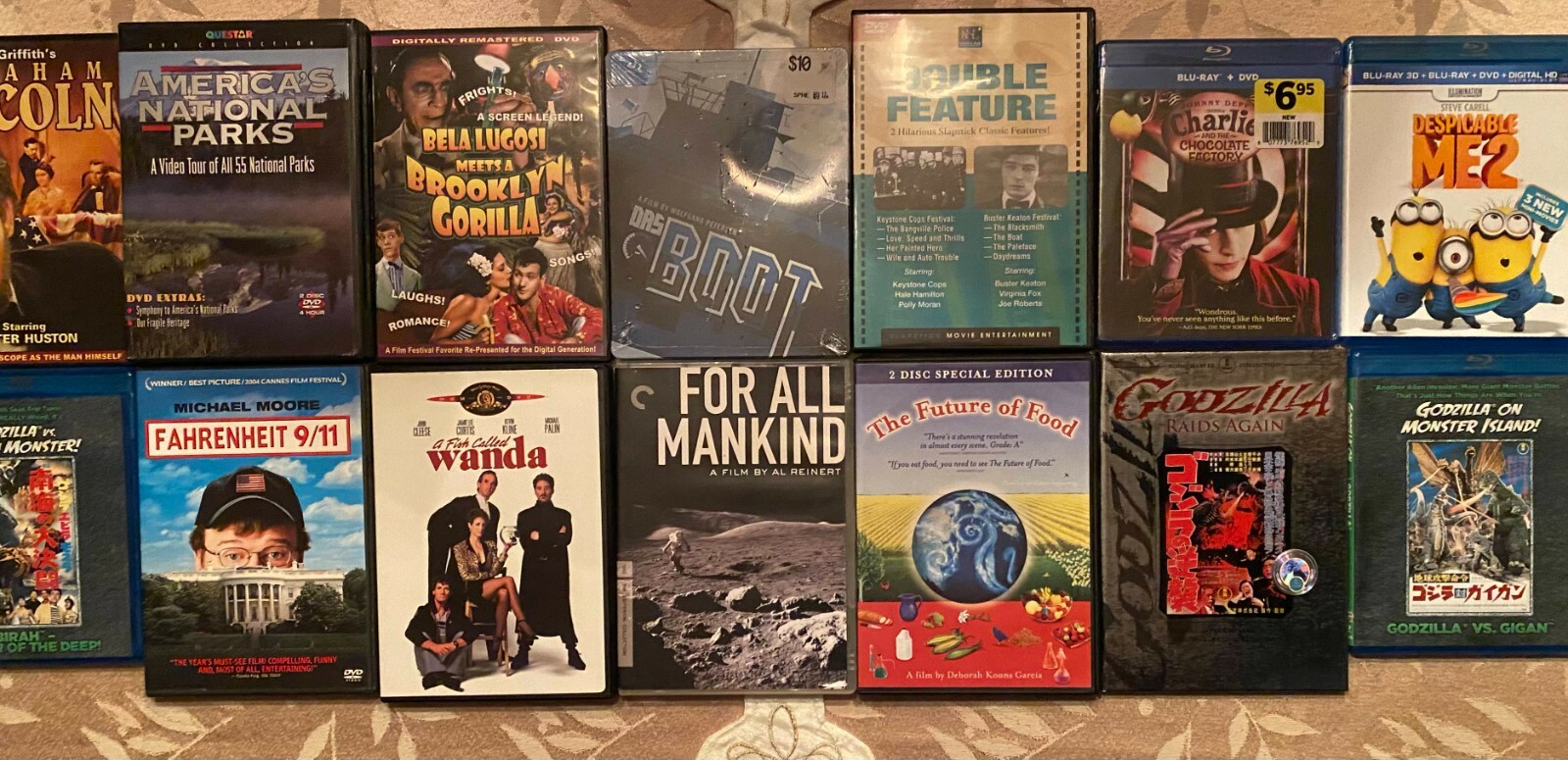 Assorted 3D Blu-rays, Blu-rays, and DVDs, You Pick!