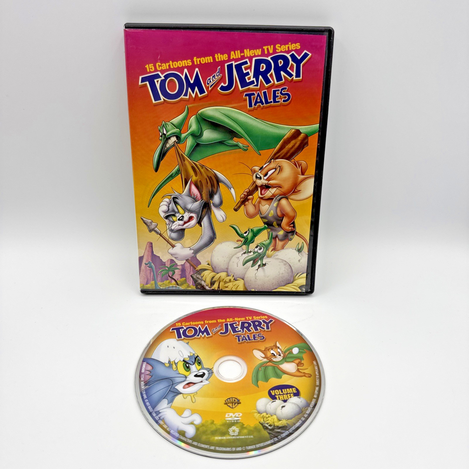 Lot Of 9 Tom And Jerry DVD’s TV Episodes / Movies Tested, Working