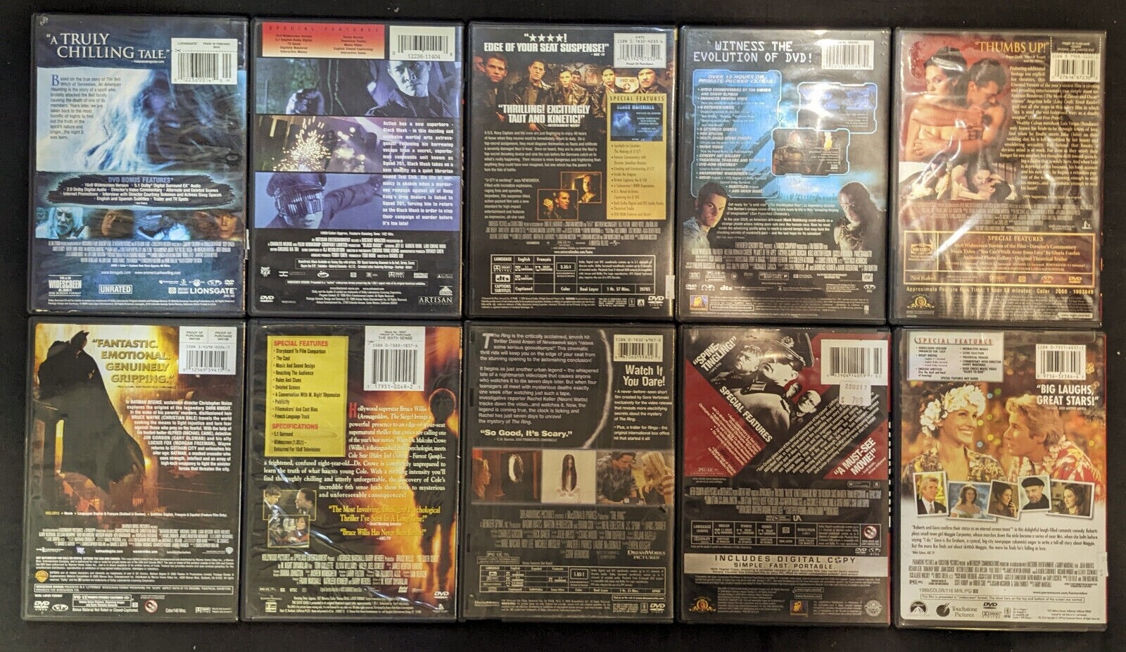 Mixed LOT – Movies and TV – DVDs and Blu-Ray