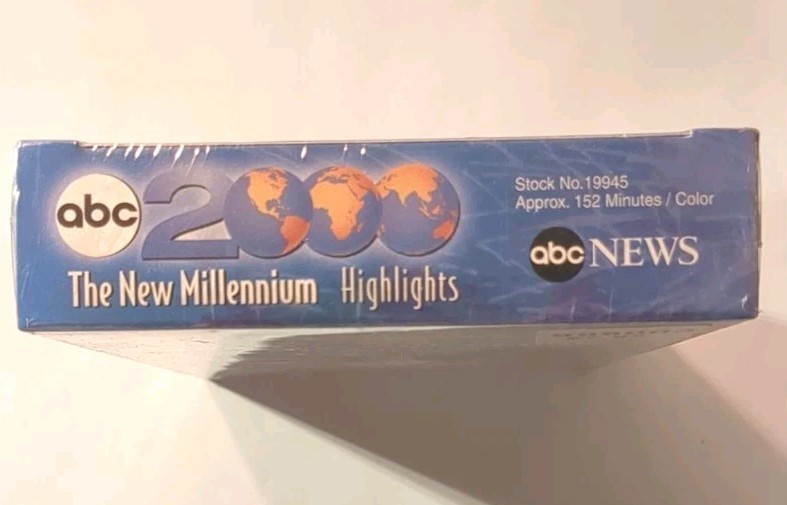 ABC 2000: The New Millennium Highlights (VHS, 2000, ABC News) Sealed