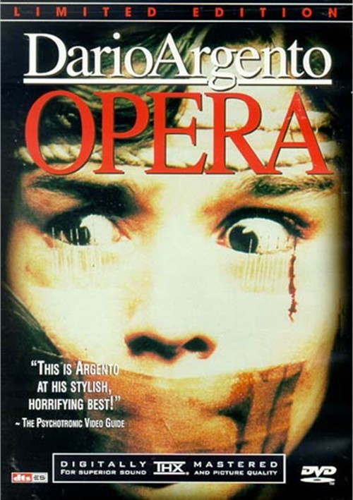 New/Sealed – OOP – Dario Argento OPERA Ltd Ed DVD and CD Soundtrack – RARE