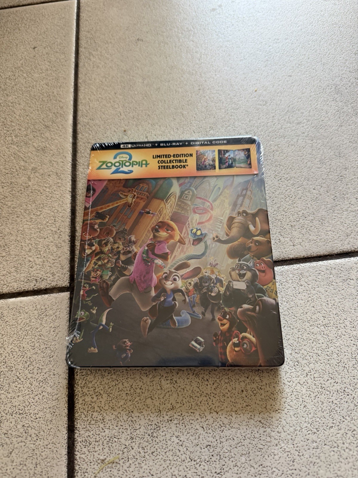Zootopia 2 – LIMITED EDITION – UHD/BD Combo + Digital + Steelbook SHIP ASAP
