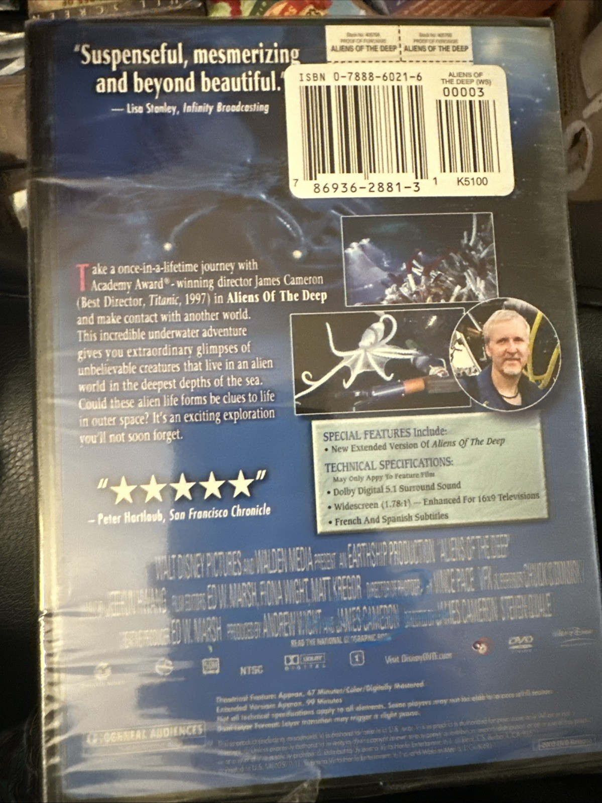 Aliens of the Deep (DVD, 2005)