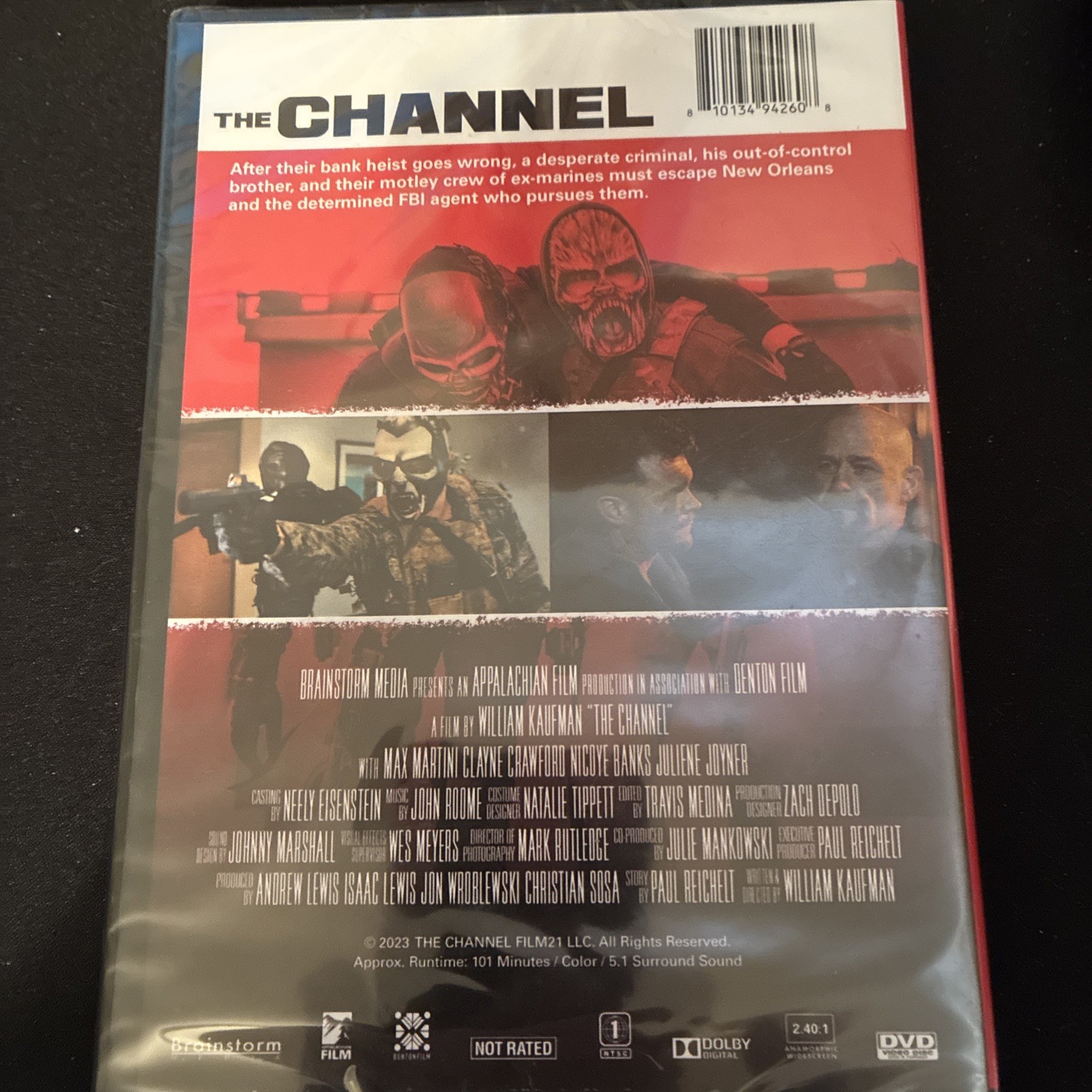 The Channel (DVD) Clayne Crawford Max Martini Nicoye Banks Juliene Joyner Sealed