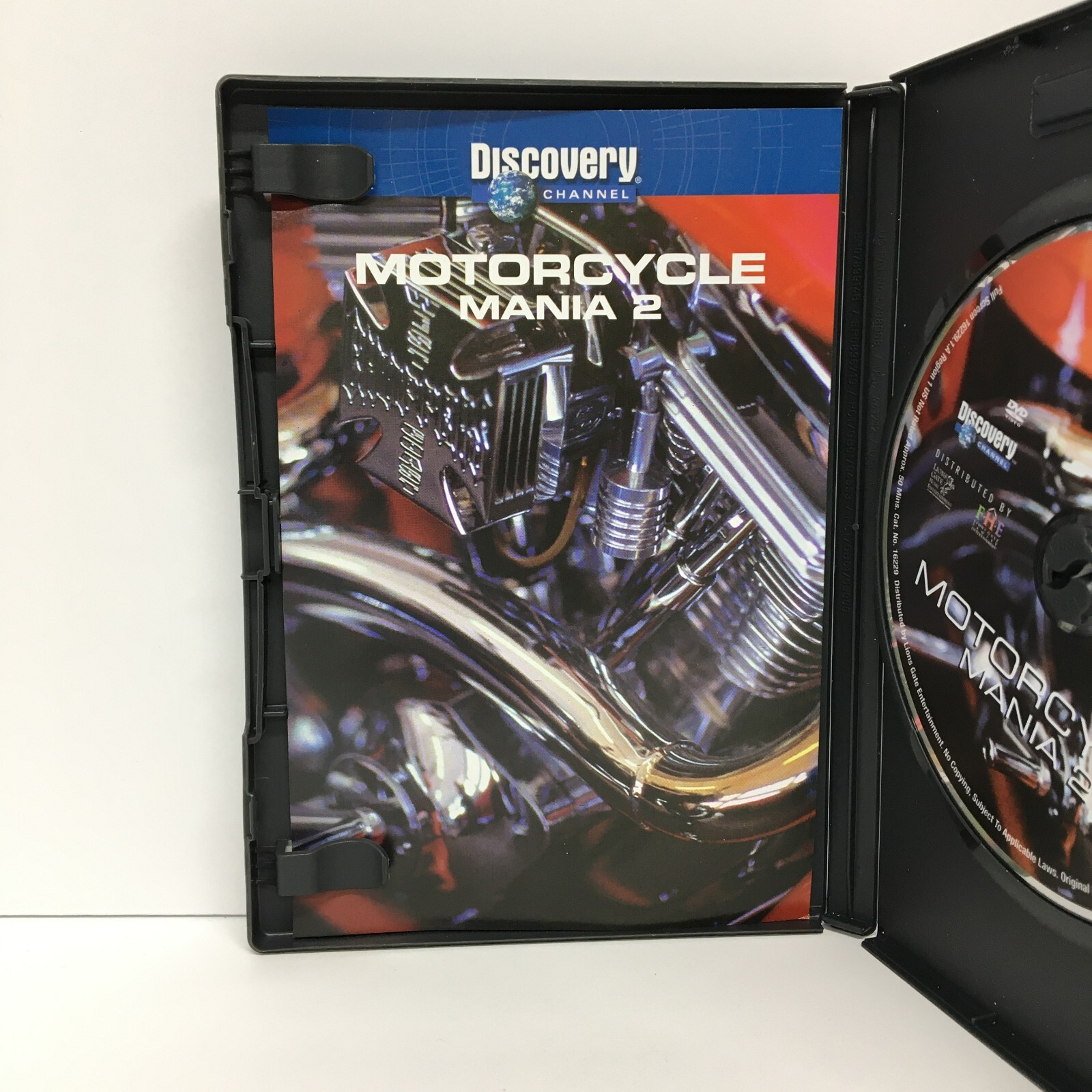 Motorcycle Mania 2 (DVD, 2004, Discovery) Jesse James