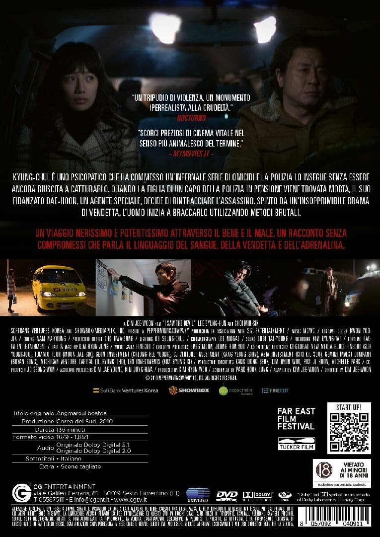 Dvd I SAW THE DEVIL Kim Jee Woon nuovo sigillato 2010