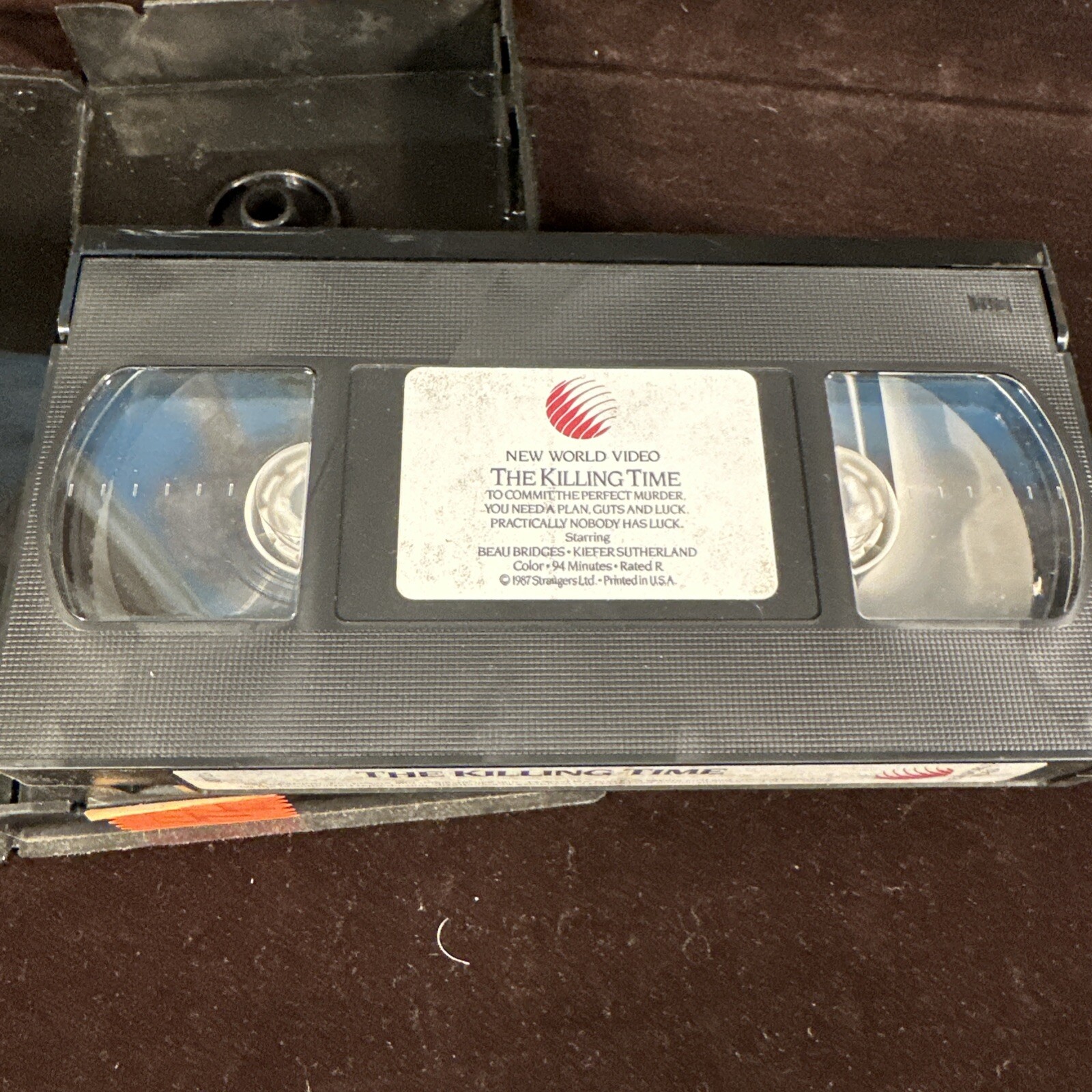 Lot Of 4 VHS Drama/Thriller-Hard Rain-8 Millimeter-Life as a house-Killing Time
