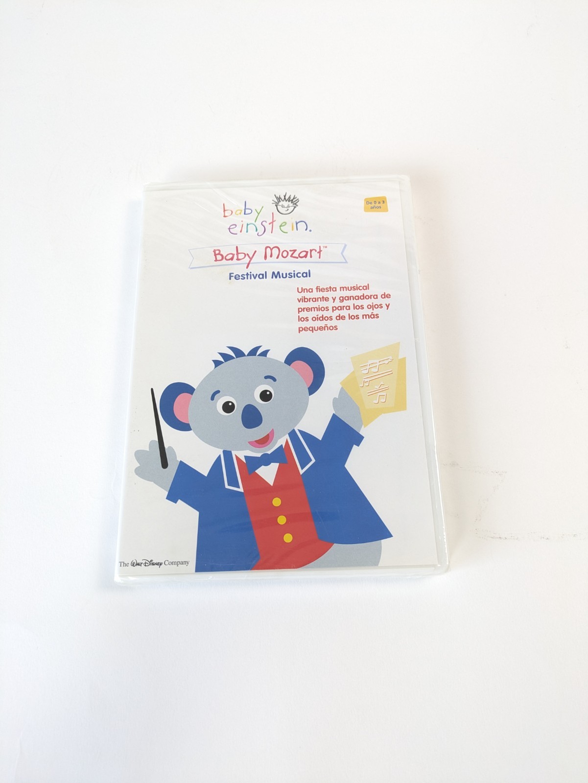 Rare NEW SEALED Baby Einstein Baby Mozart Spain 2006 DVD – Region 2