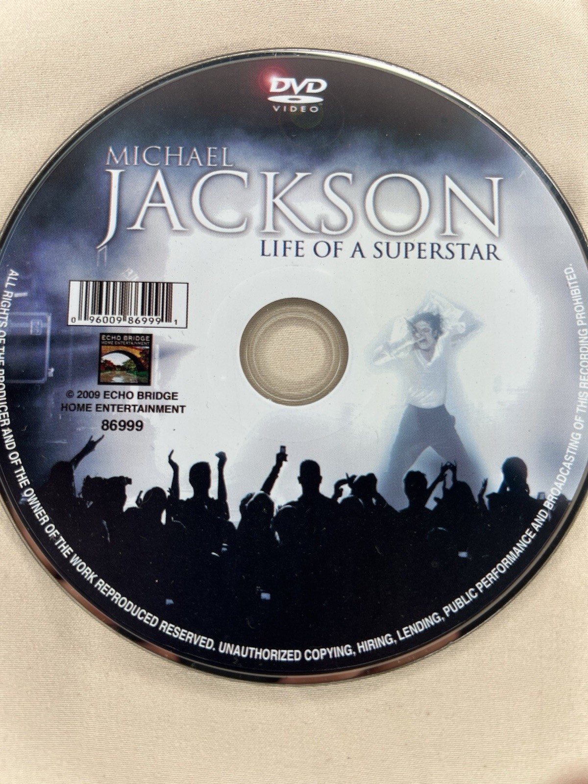 Michael Jackson Life of a Superstar DVD Documentary Music