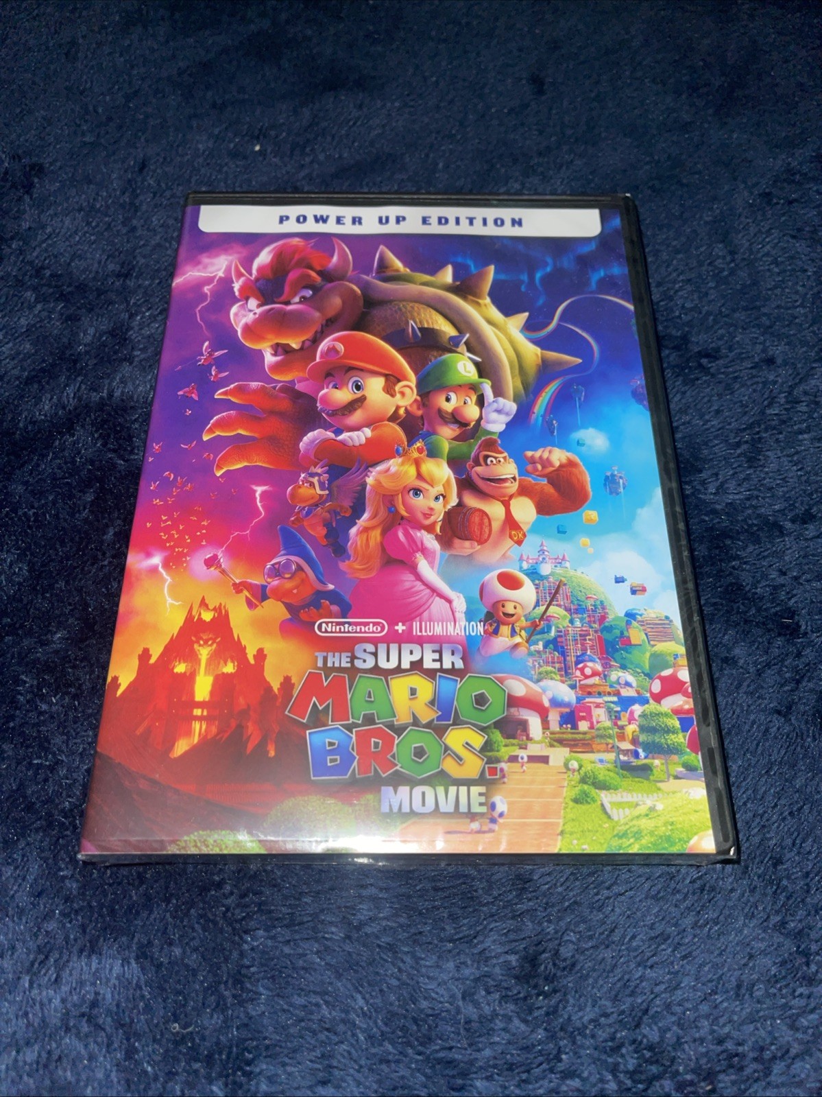 The Super Mario Bros Movie (DVD, 2023, 1-Disc, Power Up Edition)