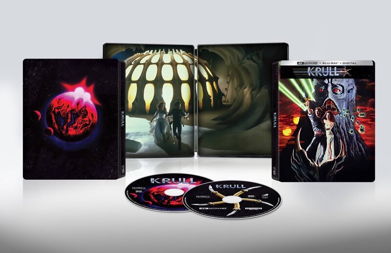 New & Sealed Krull 4K SteelBook UHD Blu-ray [1983] No Dent – Ships Next Day