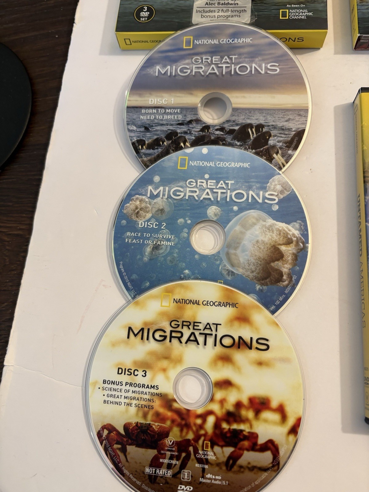 NATIONAL GEOGRAPHIC BEST OF NATURE COLLECTION DVD BOX SET 2014 UNTAMED PREDATORS