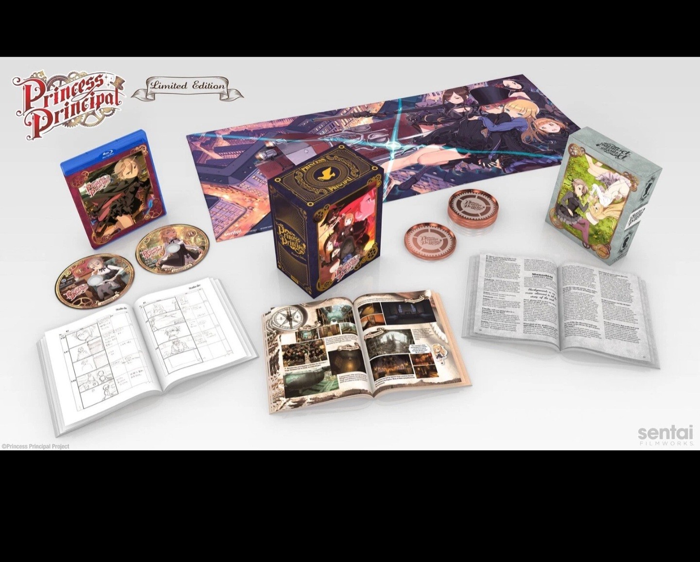 PRINCESS PRINCIPAL: THE COMPLETE SERIES PREMIUM EDITION BLU-RAY BOX SET [NEW]