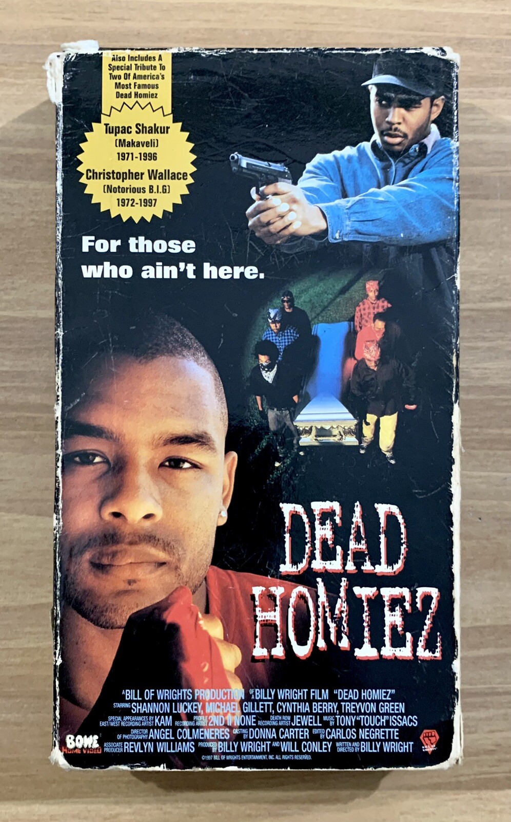 VHS ~ Dead Homiez ~ Color ~ FS ~ NR ~ 108 Mins. ~ 1997 ~ !L🟡🟡K!
