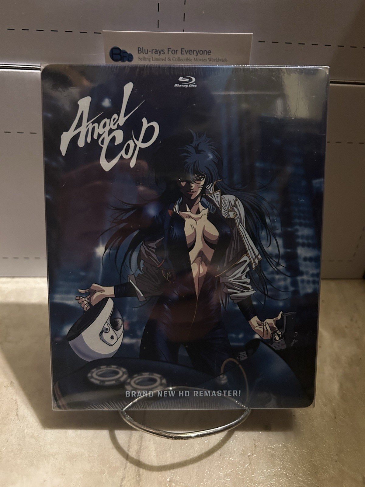 Angel Cop SteelBook Blu-ray Complete OVA Series [1989-1994] No Dent – ShpNextDay