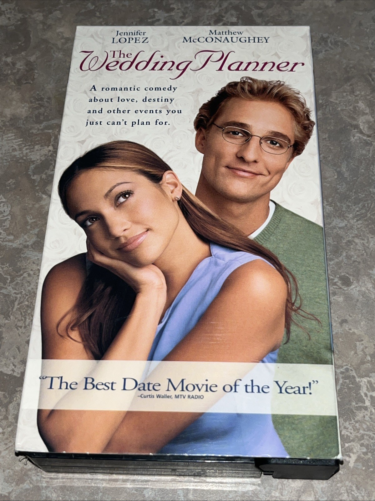 The Wedding Planner VHS 2001 Matthew McConaughey ***TESTED***