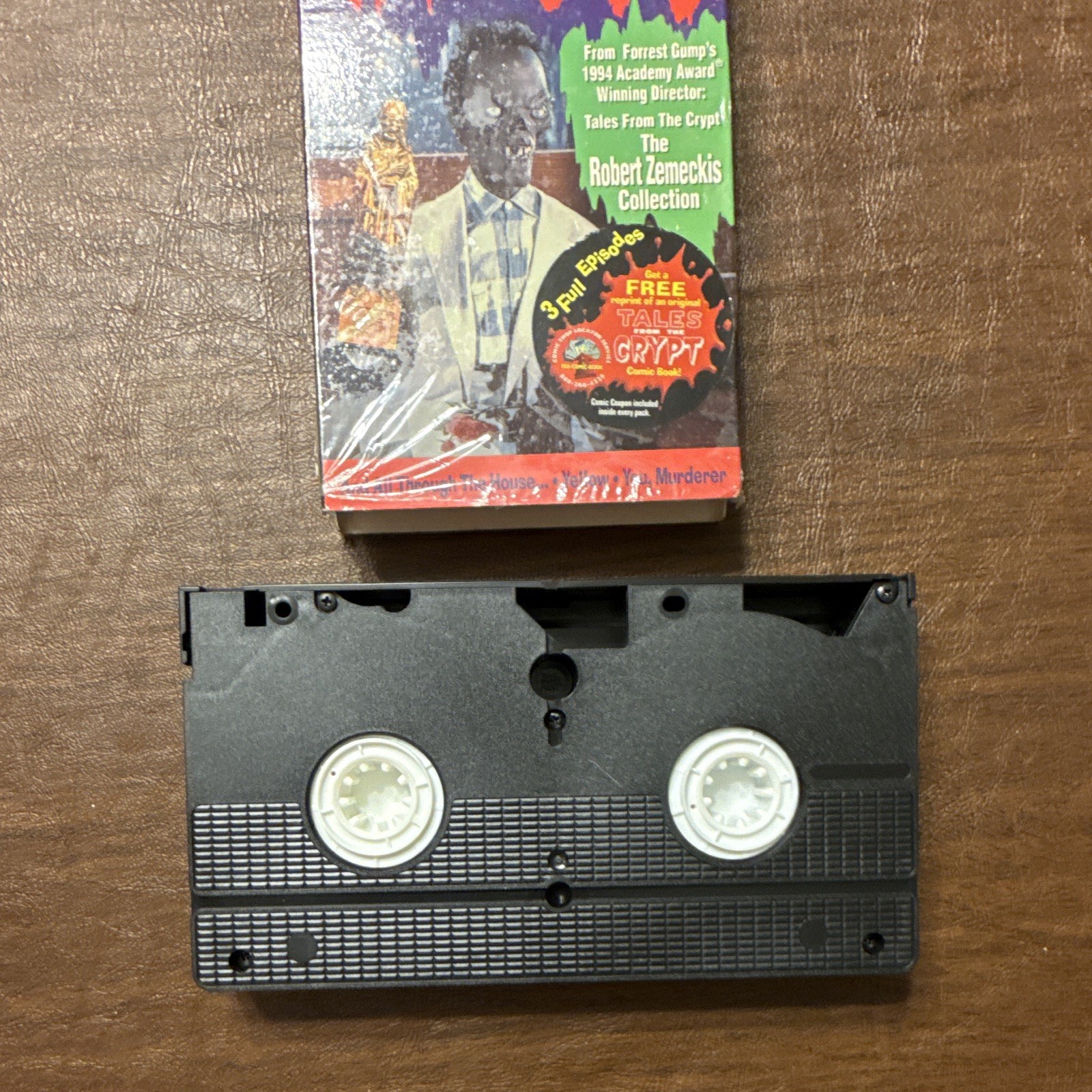 HBO Home Video Tales from the Crypt VHS NTSC NR Horror 3 Eps