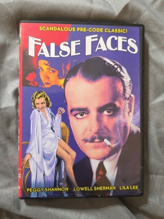 False Faces (1932) (DVD) Lowell Sherman Peggy Shannon Lila Lee B&W 80 Minutes