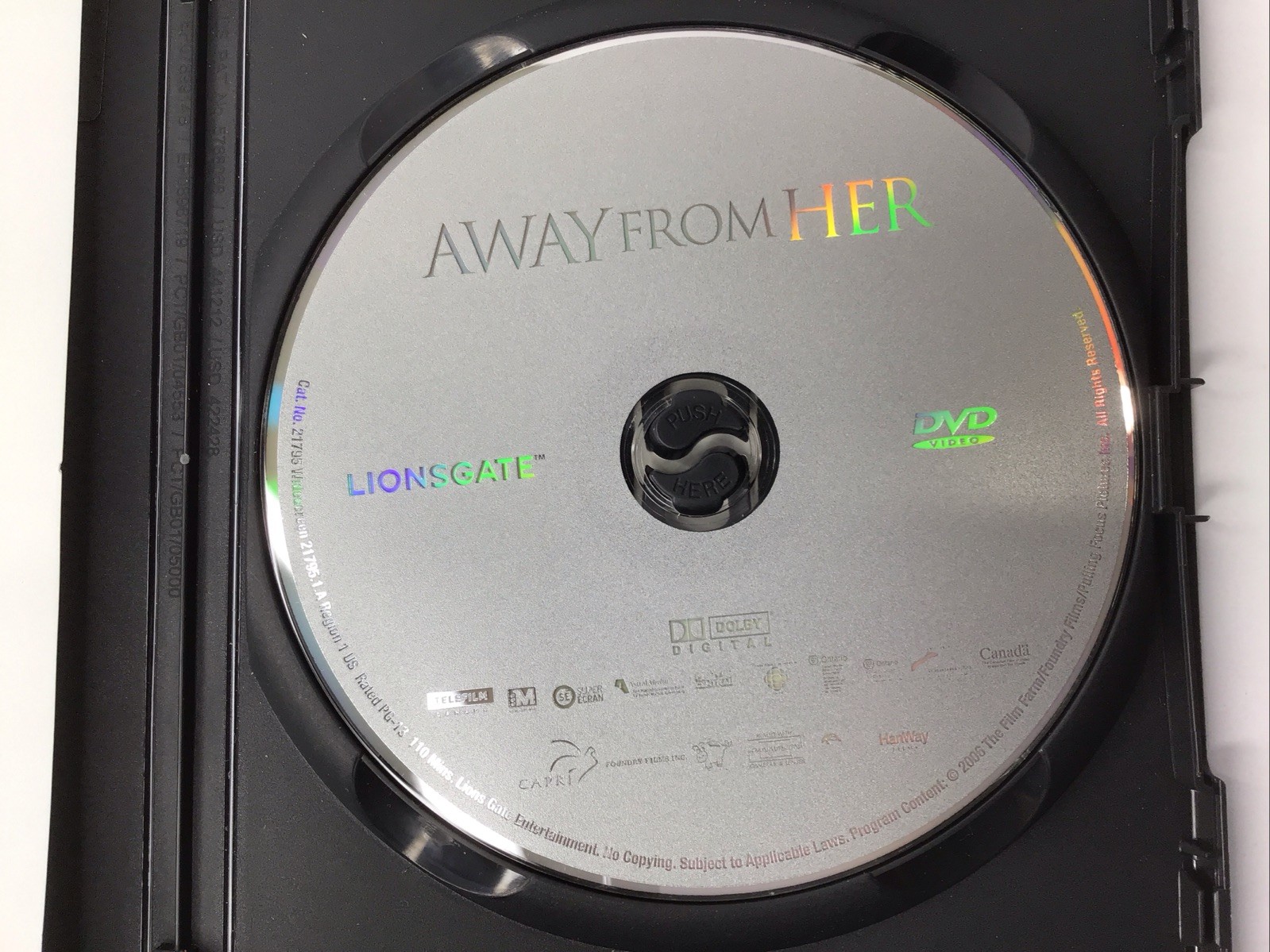Romantic Drama DVD’s Lot of 4 Love Story/Away From Her/A Walk ToRemember/Soldier