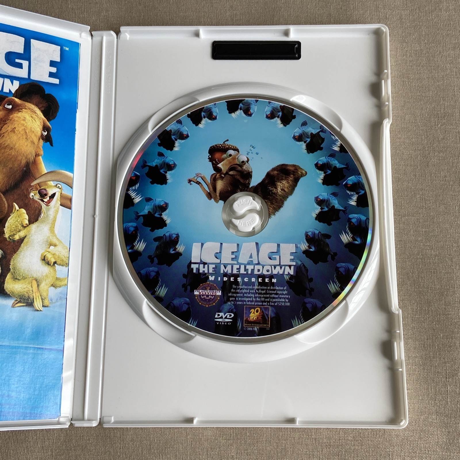 Ice Age 1 / 2 Meltdown / 3 Dawn Dinosaurs / 4 Continental Drift (DVD 4-Film Set)