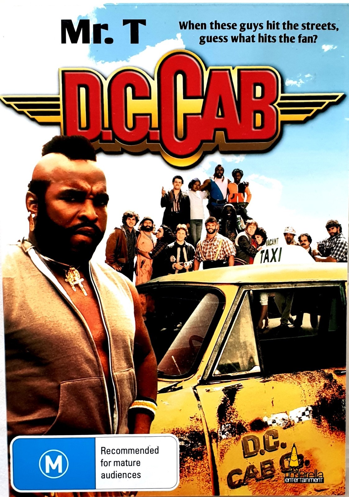 D.C. Cab-DVD (1983) Adam Baldwin-Charlie Barnett-Gary Busey-Mr. T – NEW