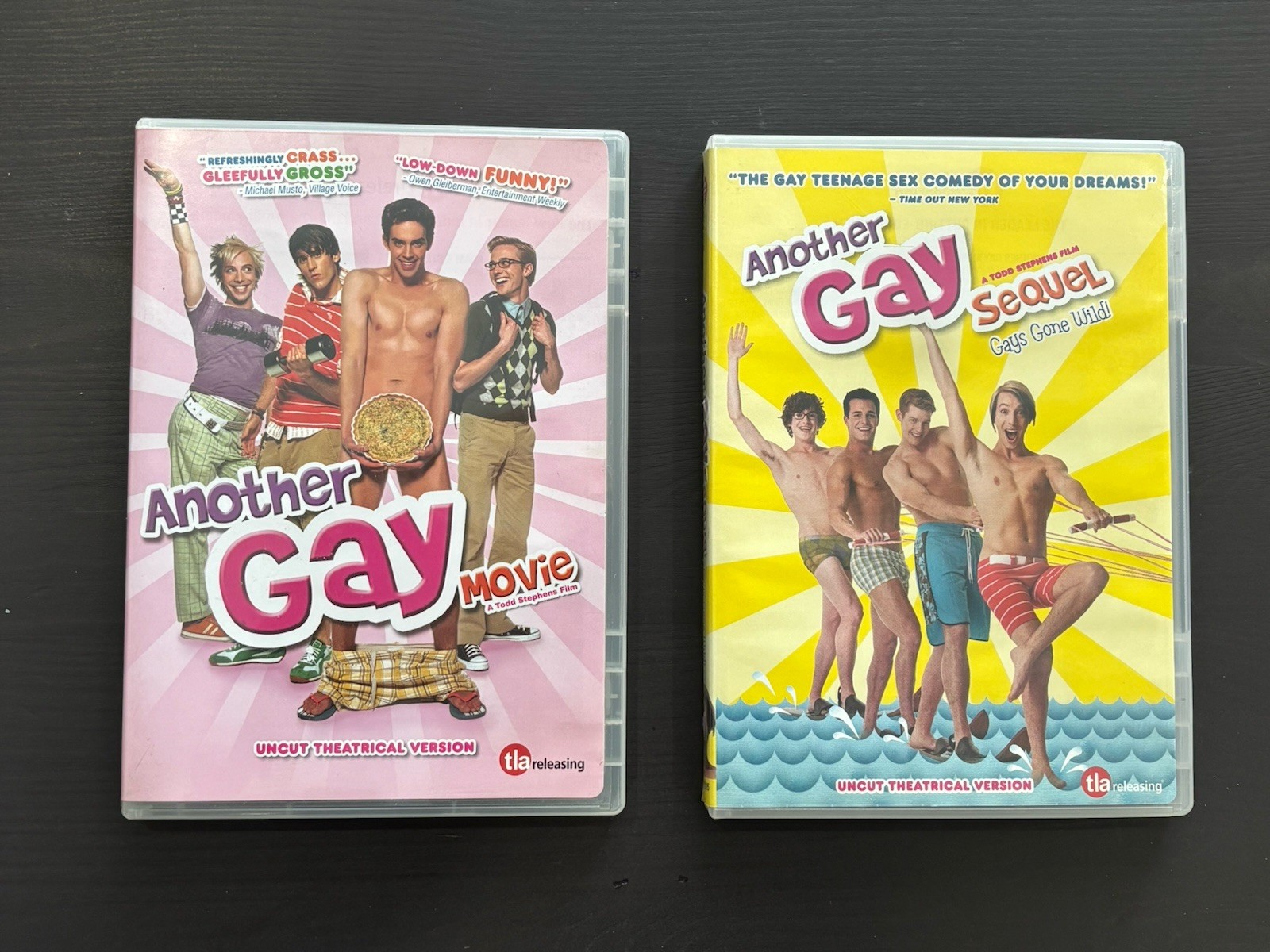 Another Gay Movie & Another Gay Sequel Gays Gone Wild DVD Movie Lot TLAReleasing
