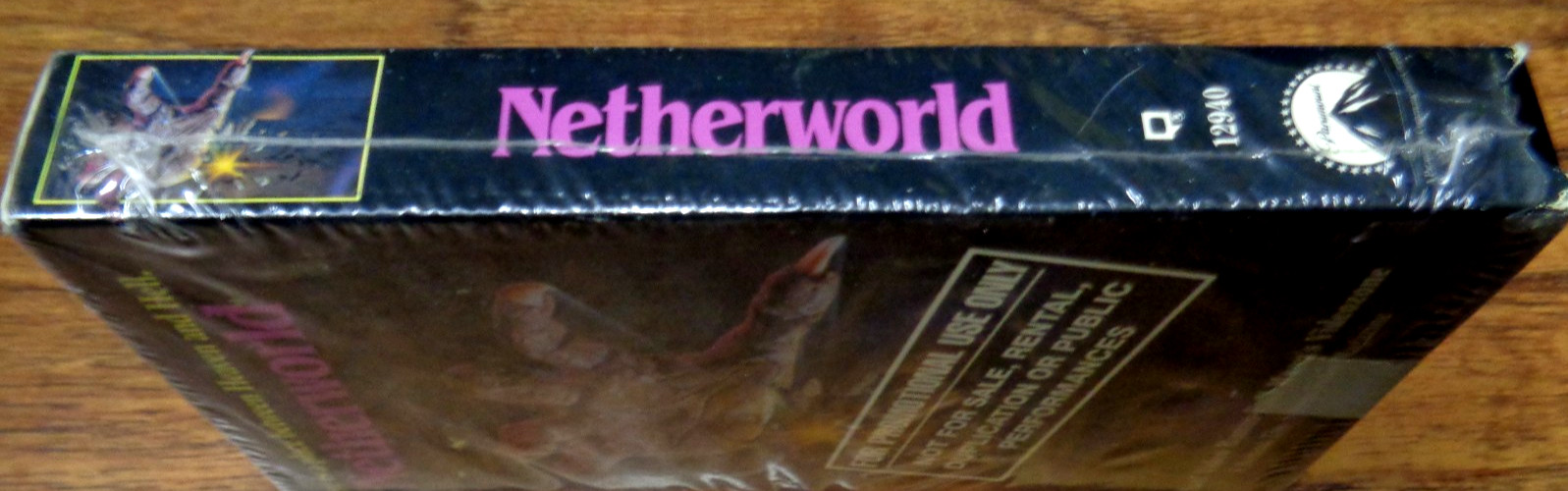 NETHERWORLD (1992) PROMO VHS TESTED VGC HORROR (PARAMOUNT/FULL MOON)