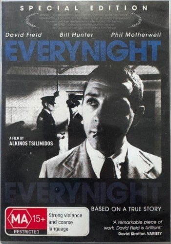 DVD Everynight BILL HUNTER Paul Kelly DAVID FIELD