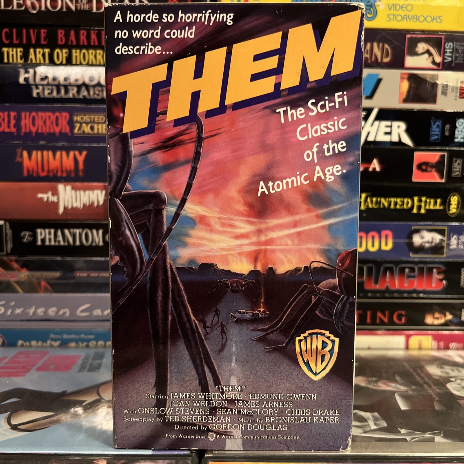Them 1954 VHS Tested Sci-Fi Giant Monster Ants Sci-Fi Horror James Whitmore
