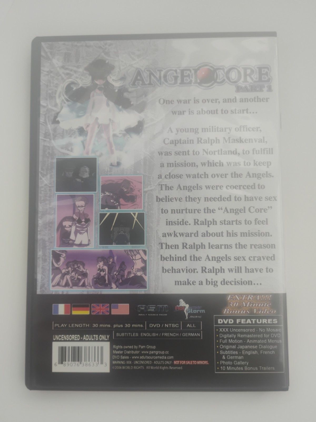 Angel Core Life of Angels Part 1 DVD Used Very Good Condition.