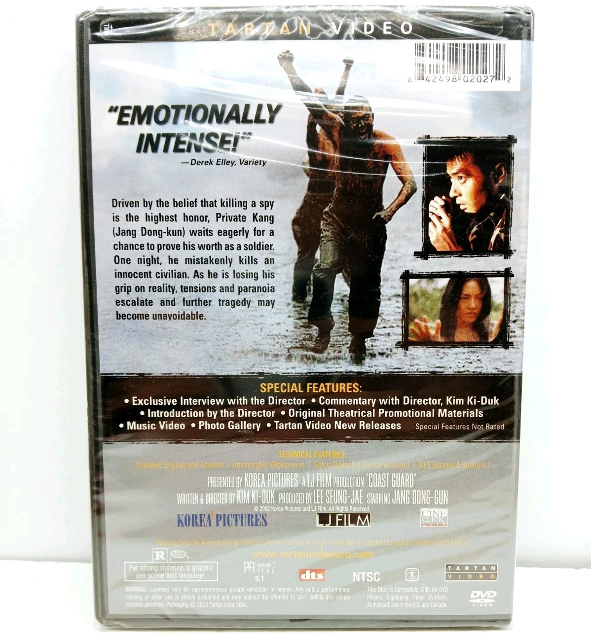 The Coast Guard (DVD) Tartan Video Korea Pictures 2005 (New Sealed)