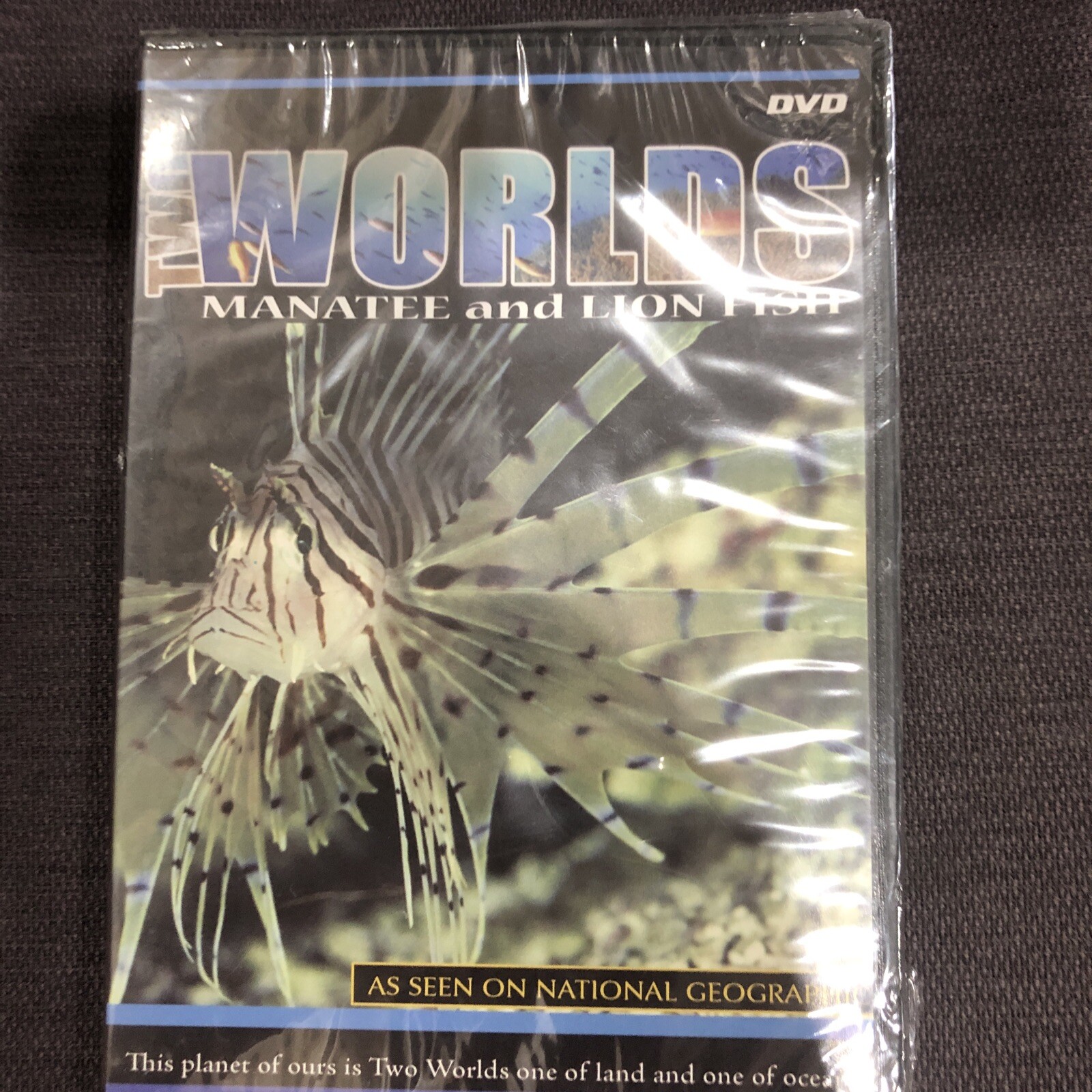 Two Worlds- Manatee and Lion Fish 2006 DVD National Geographic