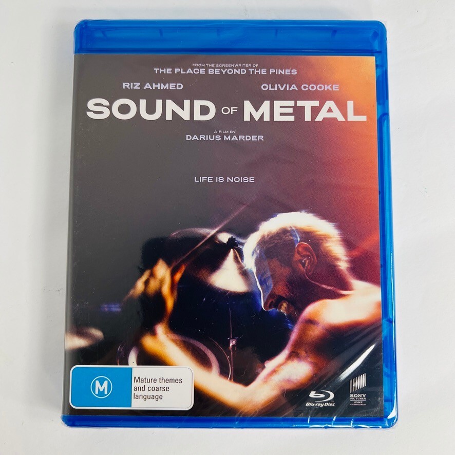 Sound Of Metal Blum Ray Region Free Movie Riz Ahmed Olivia Cooke Academy Award