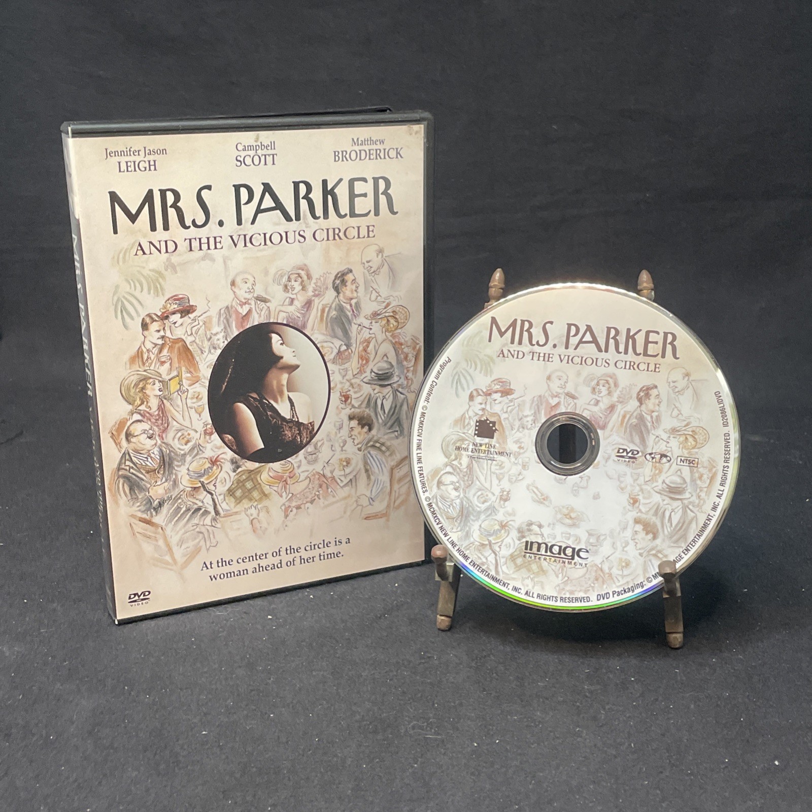 Mrs Parker and the Vicious Circle – DVD – GOOD