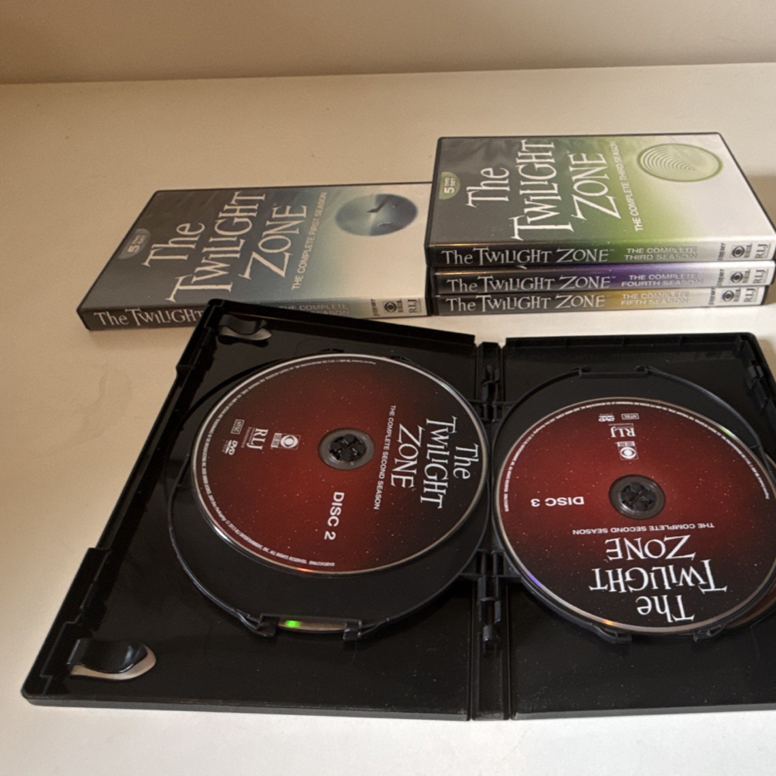 The Twilight Zone TV Series DVD Set Seasons 1-5 Complete Box Set Lot