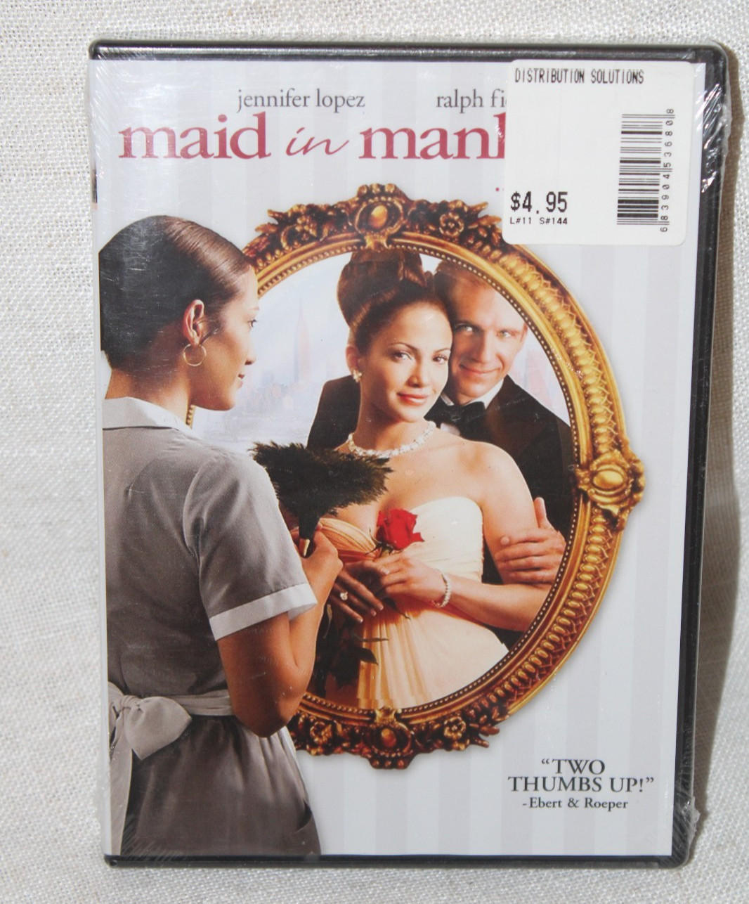 Maid In Manhattan [DVD] Jennifer Lopez, Ralph Fiennes BRAND NEW SEALED