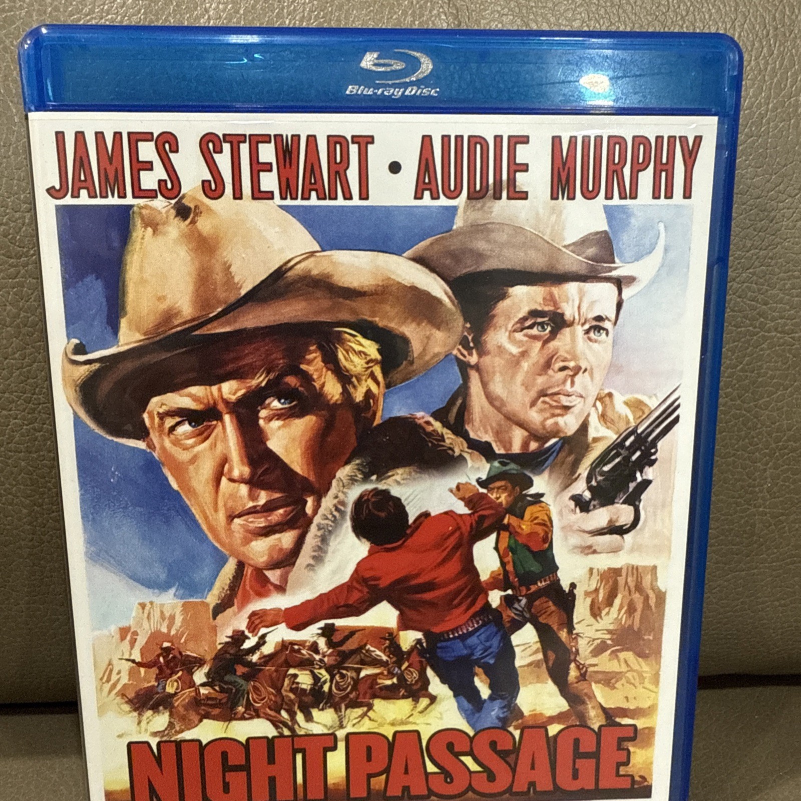 NIGHT PASSAGE Blu-ray 1957 James Stewart Audie Murphy Dan Duryea