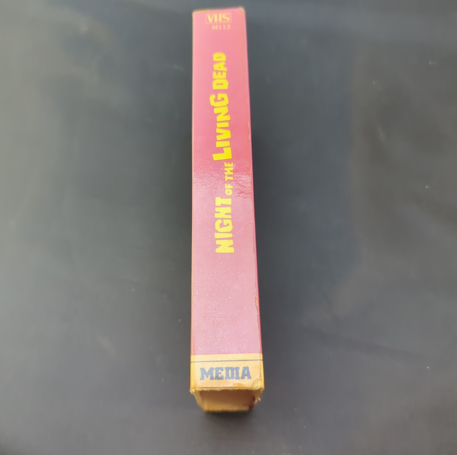 Vintage Night of the Living Dead VHS Media Home Entertainment Purple Box Horror