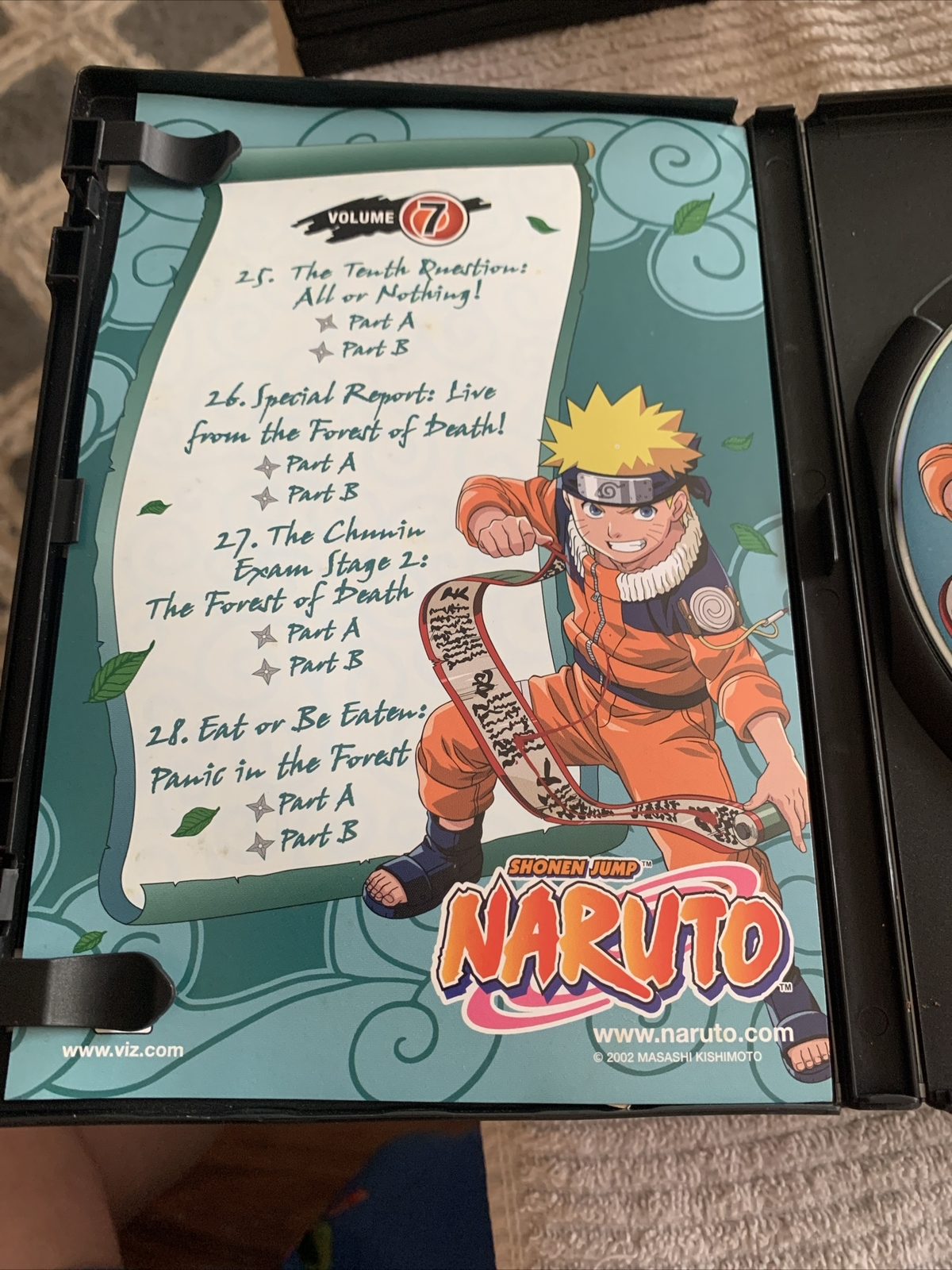NARUTO Shonen Jump Set DVD’s 1-23 Missing 17 & 18